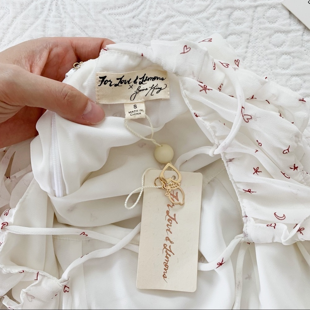 NWT For Love & Lemons La Brooke Cocktail Dress - Picture 8 of 12